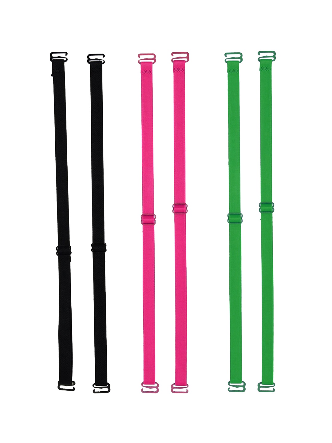 

AROUSY Set Of 3 Bra Adjustable Extenders with All Day Comfort, Black