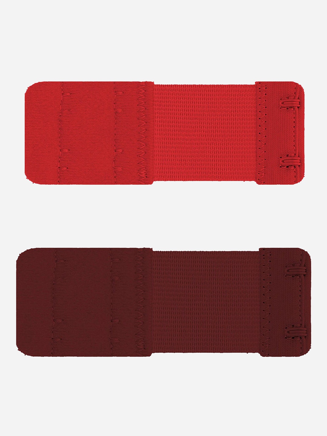 

AROUSY Pack Of 2 Bra Hook Extenders with All Day Comfort, Red