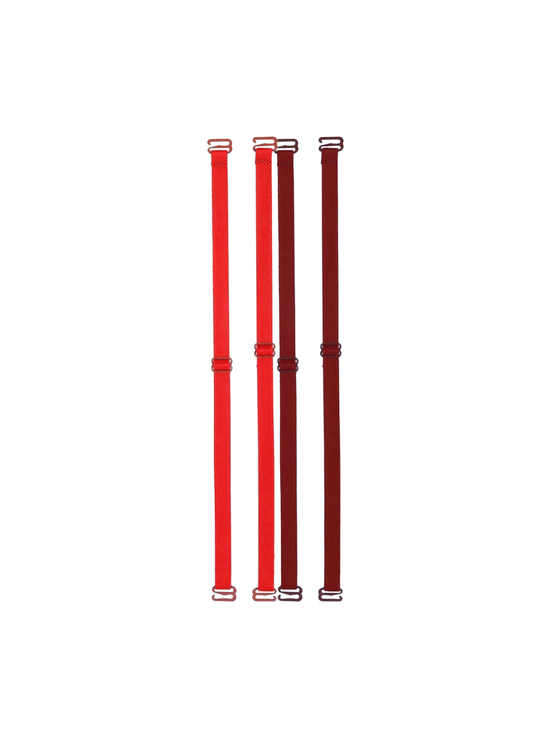 

AROUSY Pack Of 2 Adjustable Bra Straps, Red