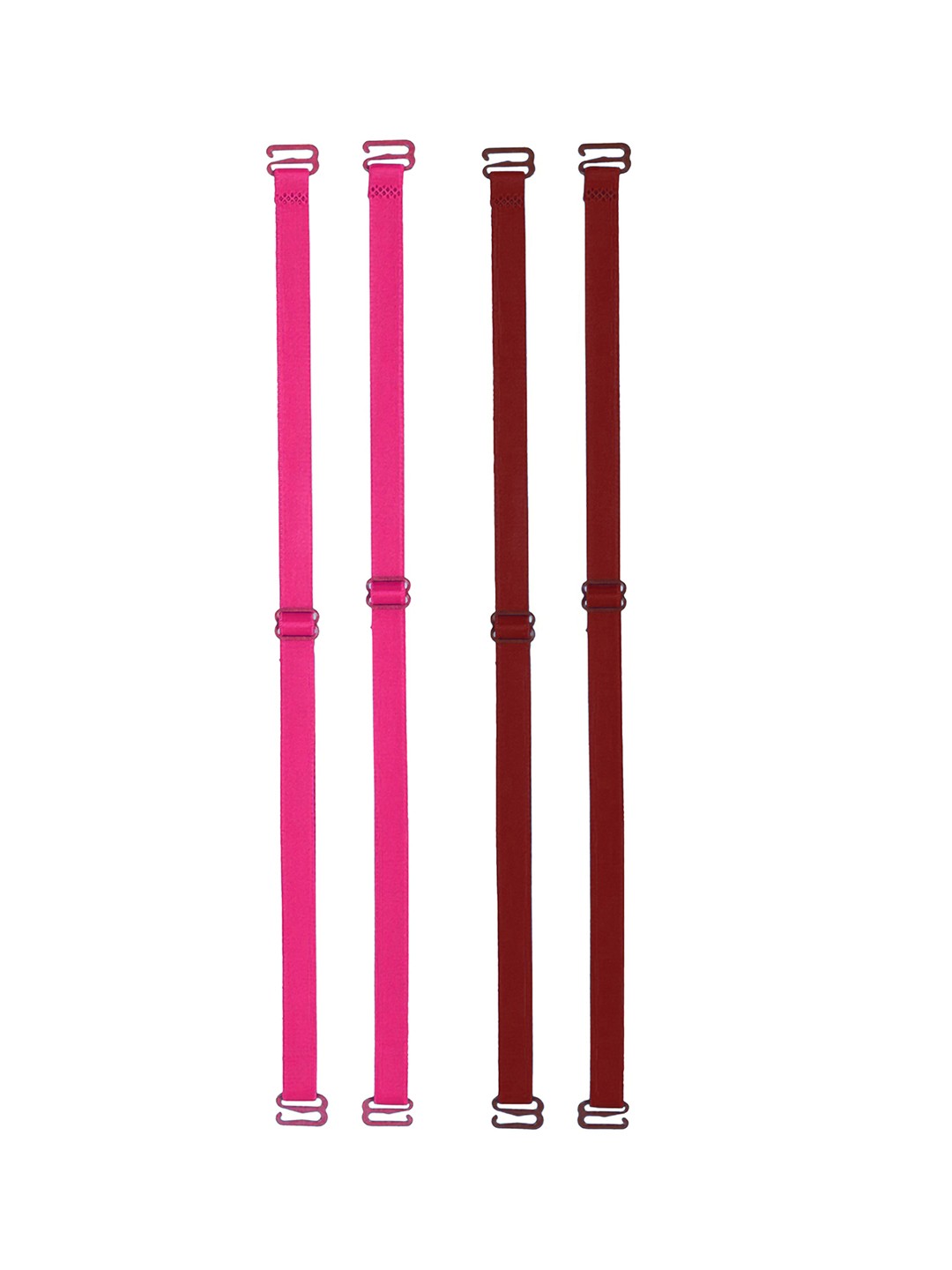 

AROUSY Set Of 2 Bra Adjustable Extenders with All Day Comfort, Pink