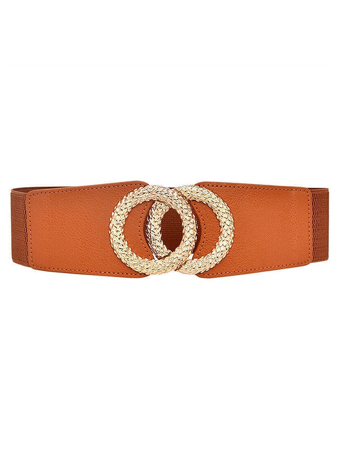 

REDHORNS Women Textured Belt, Tan