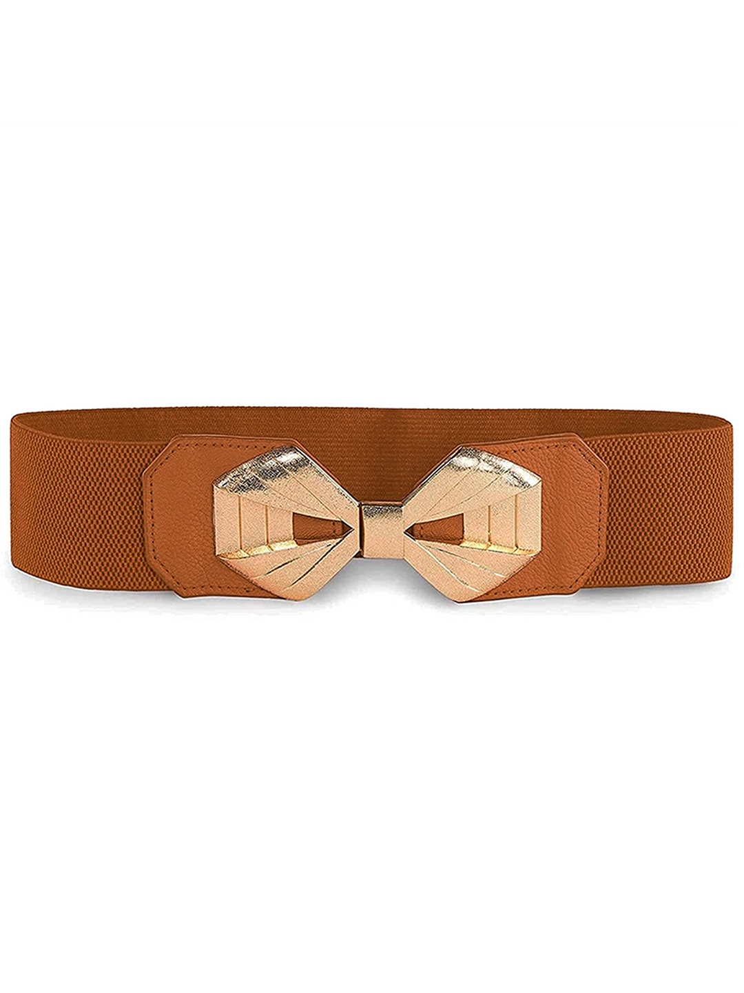 

REDHORNS Women Textured Belt, Brown