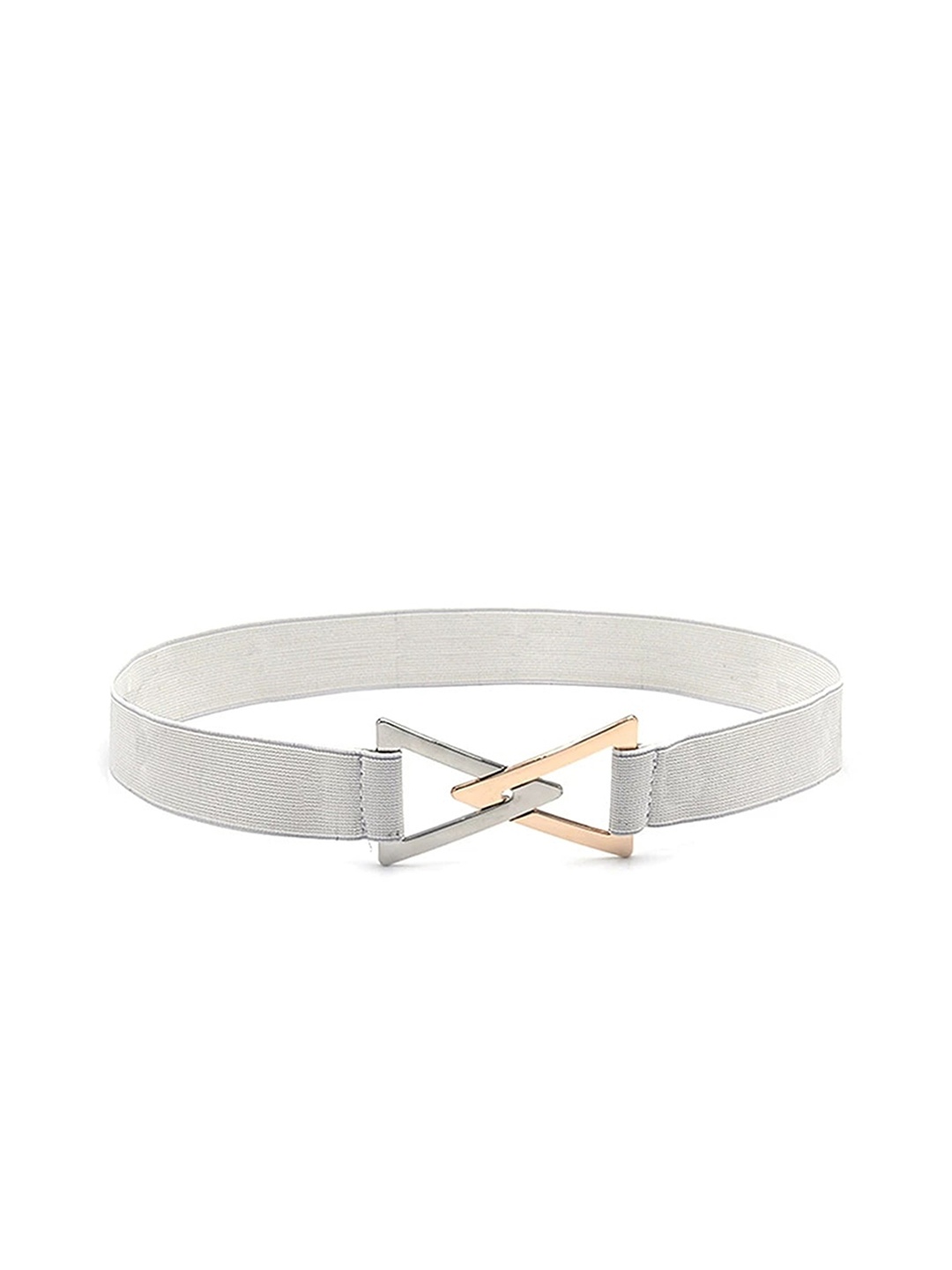 

REDHORNS Women Embellished Belt, White