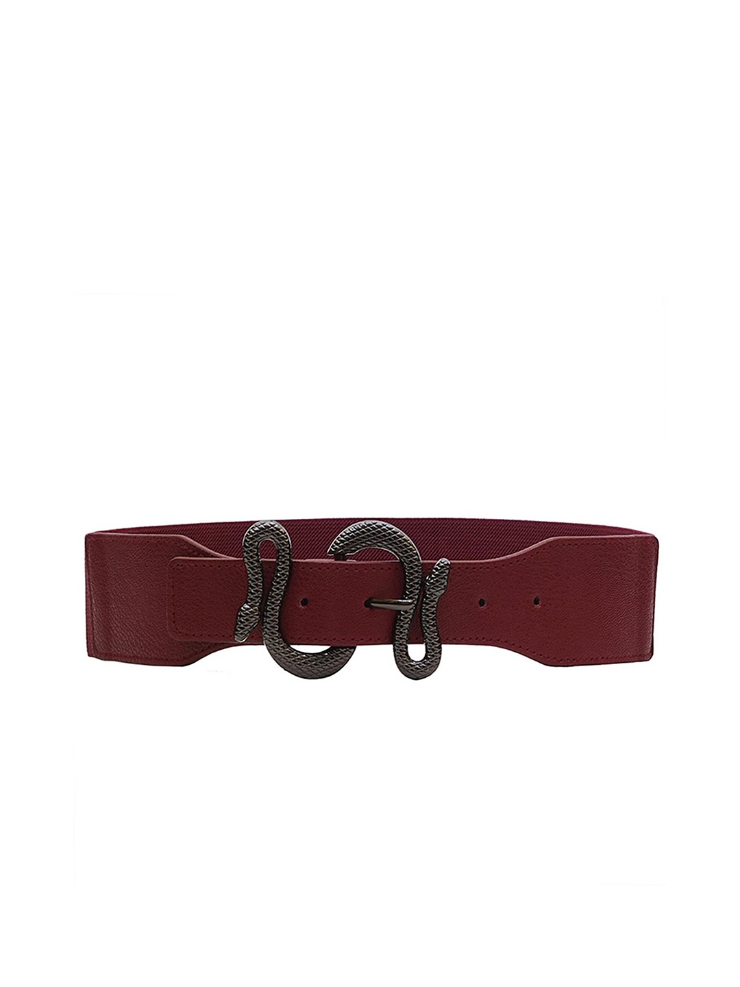 

REDHORNS Women Embellished Belt, Maroon