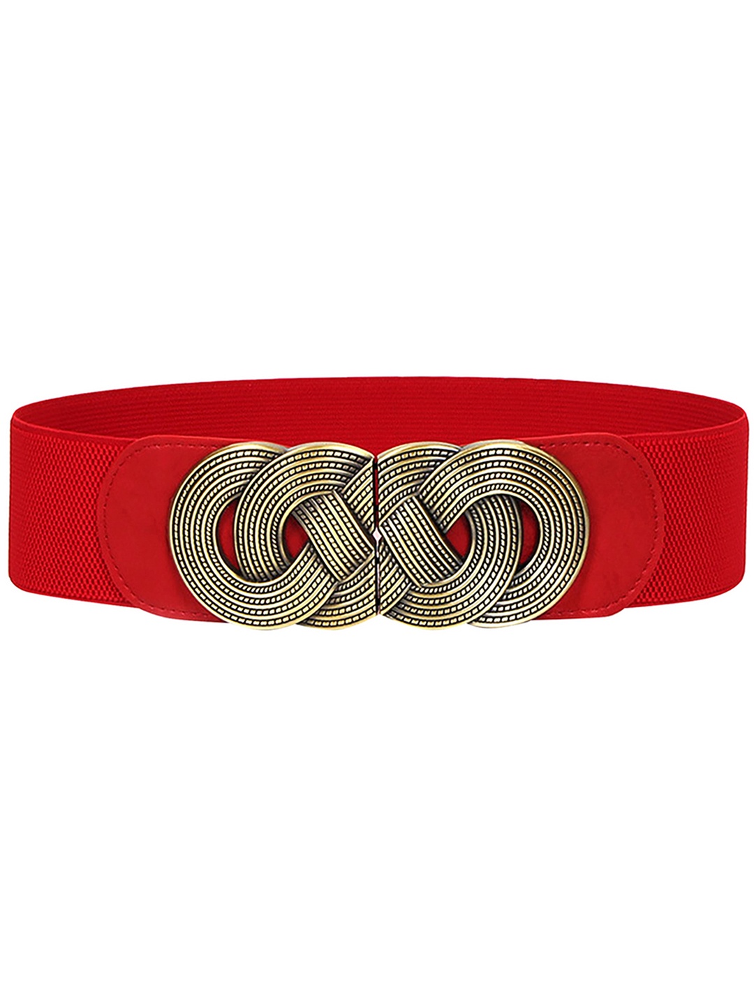 

REDHORNS Women Stretchable Belt, Red