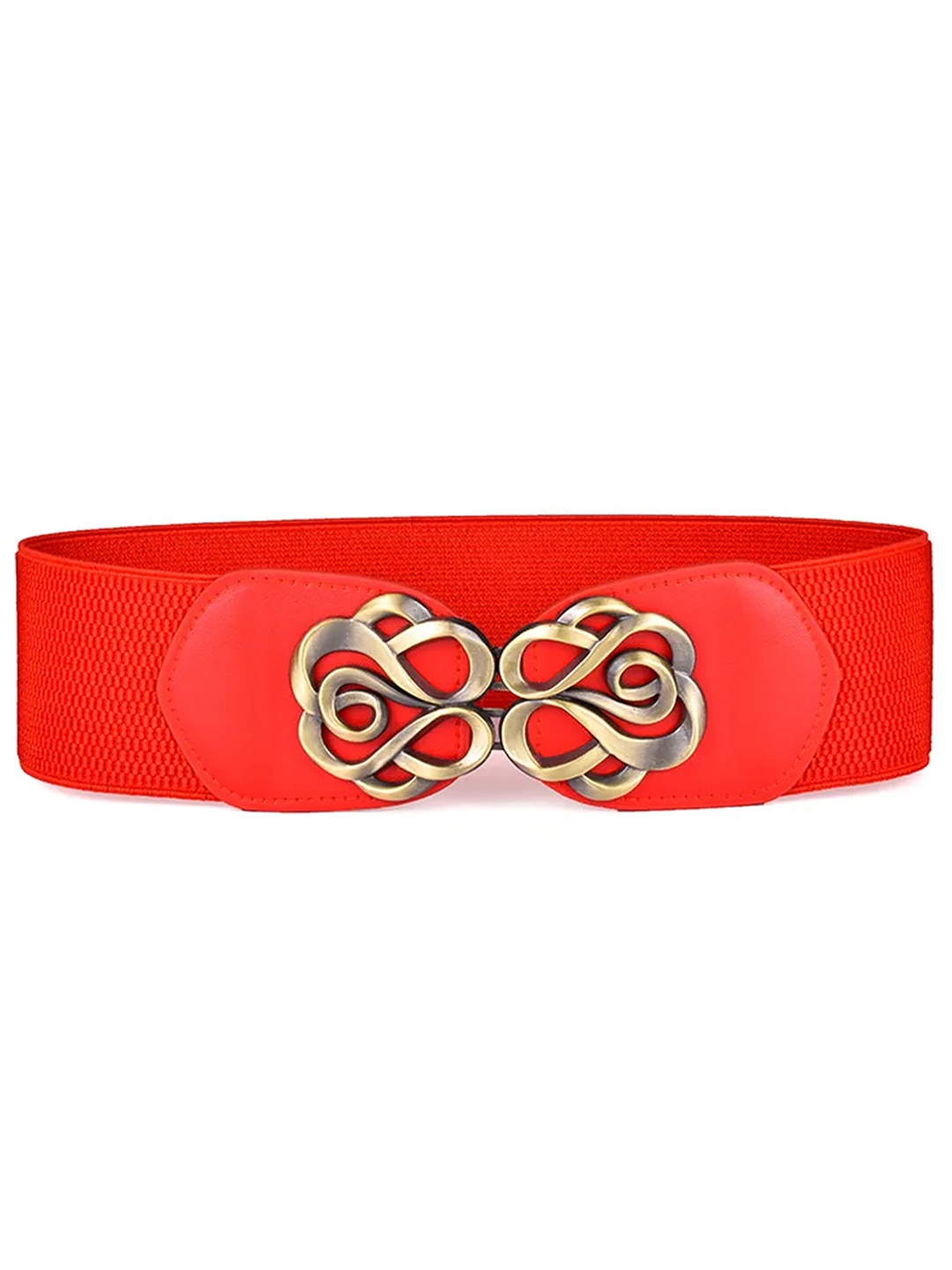 

REDHORNS Women Embellished Belt, Red