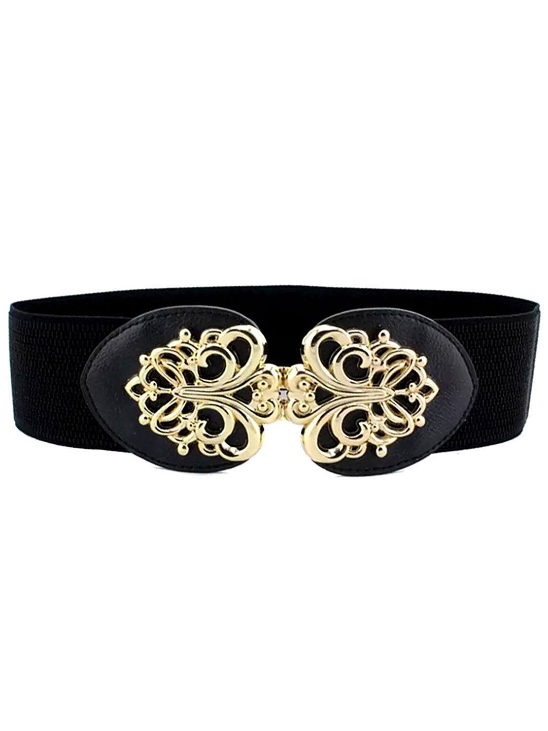 

REDHORNS Women Embellished Belt, Black