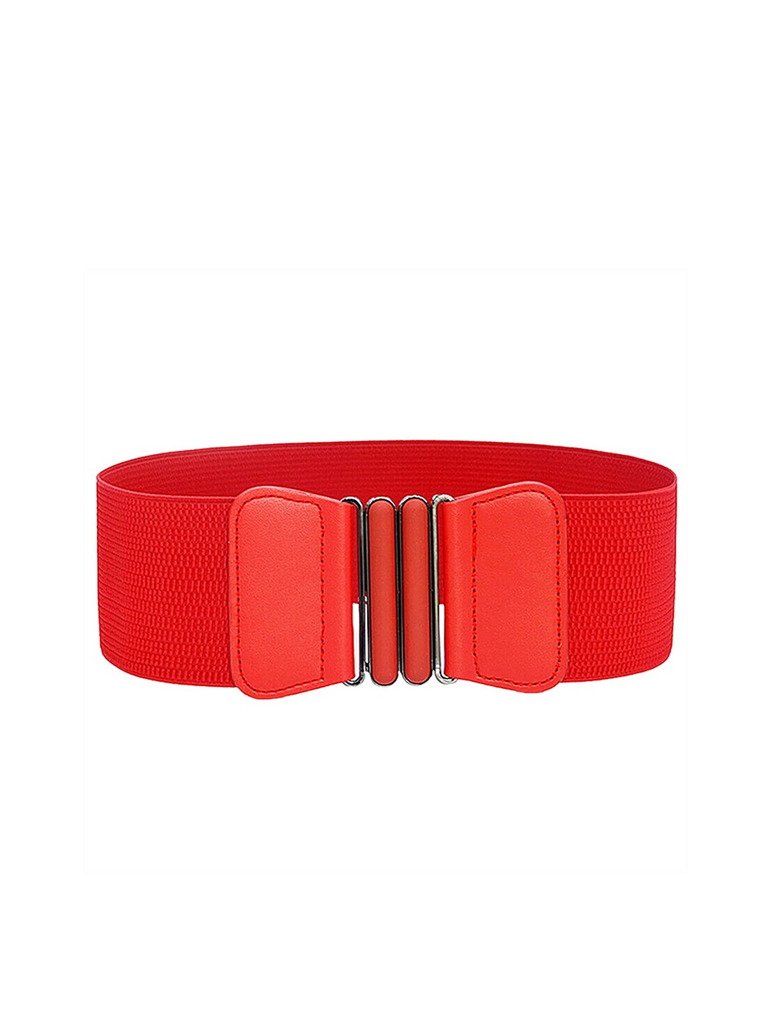 

REDHORNS Women Textured Belt, Red