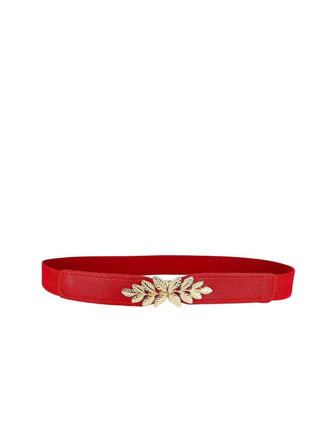 

REDHORNS Women Textured Belt, Red