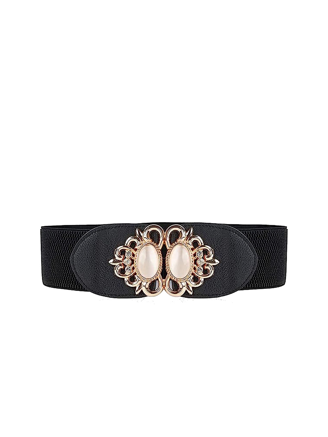 

REDHORNS Embellished Women Belt, Black