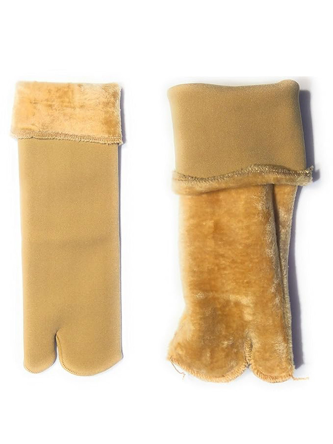 

BRACHY Women Stretchable Ankle Length Socks, Beige