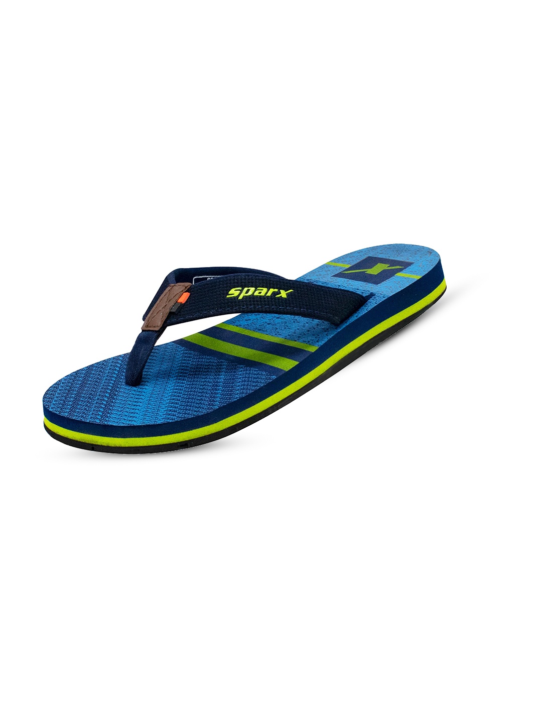 

Sparx Men Printed Thong Flip-Flops, Navy blue