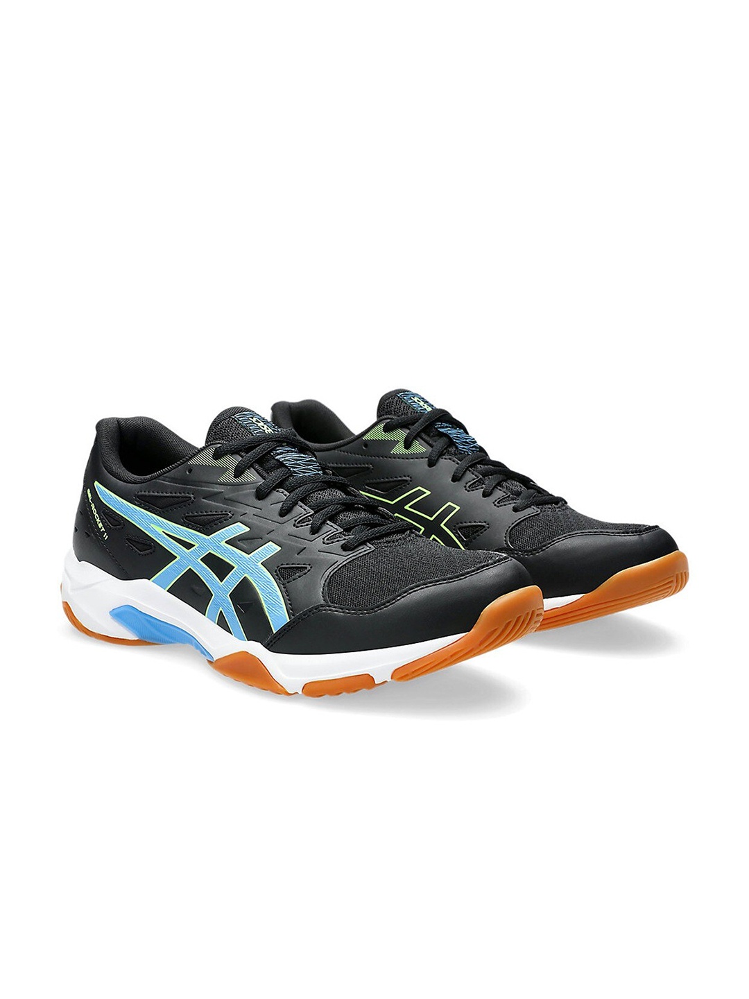 

ASICS Men GEL-ROCKET 11 Indoor Sports Shoes, Black
