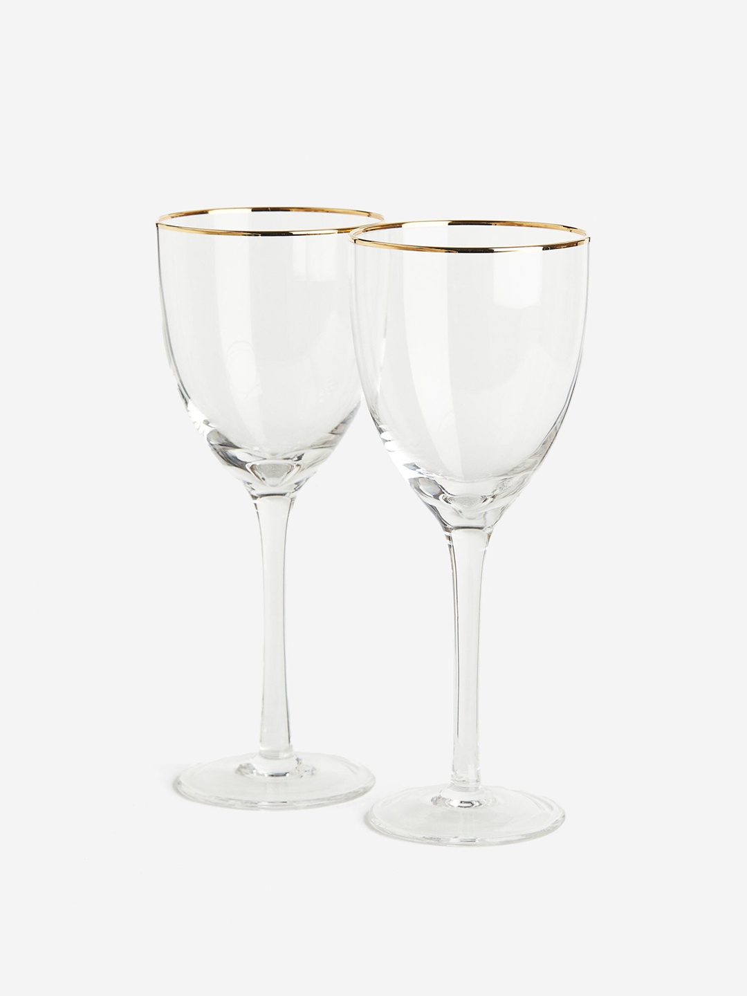 

H&M 2-Pack Wine Glasses, Transparent