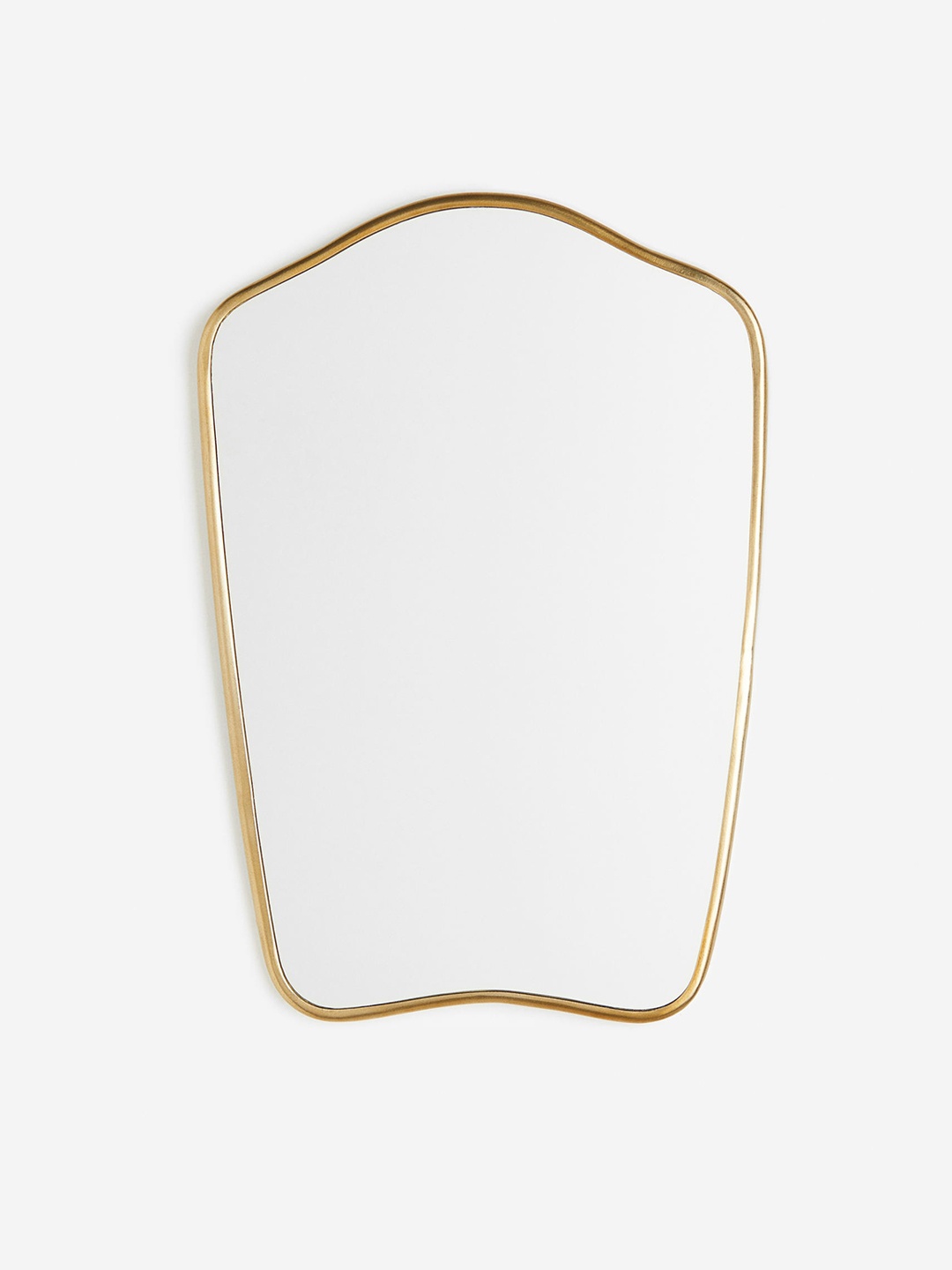 

H&M Golden Small Mirror, Gold