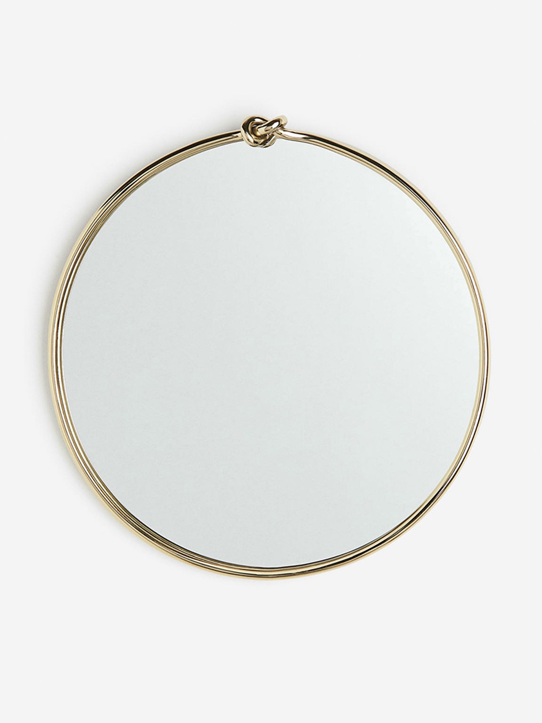 

H&M Golden Knot-Detail Mirror, Gold