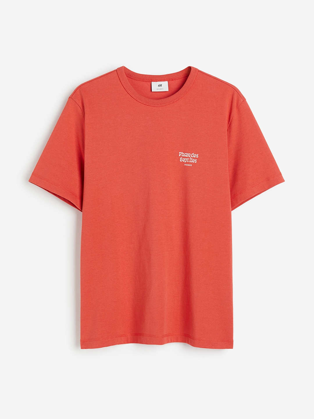 

H&M Men Coolmax Regular Fit T-shirt, Orange