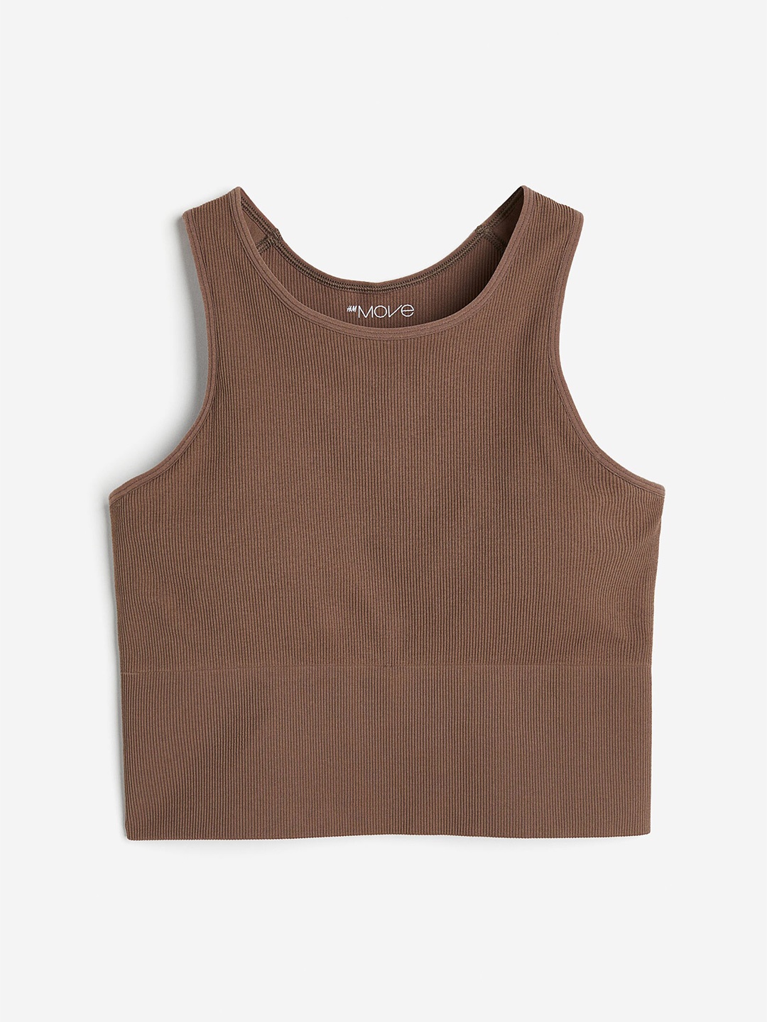 

H&M DryMove Medium Support Sports Bra, Brown
