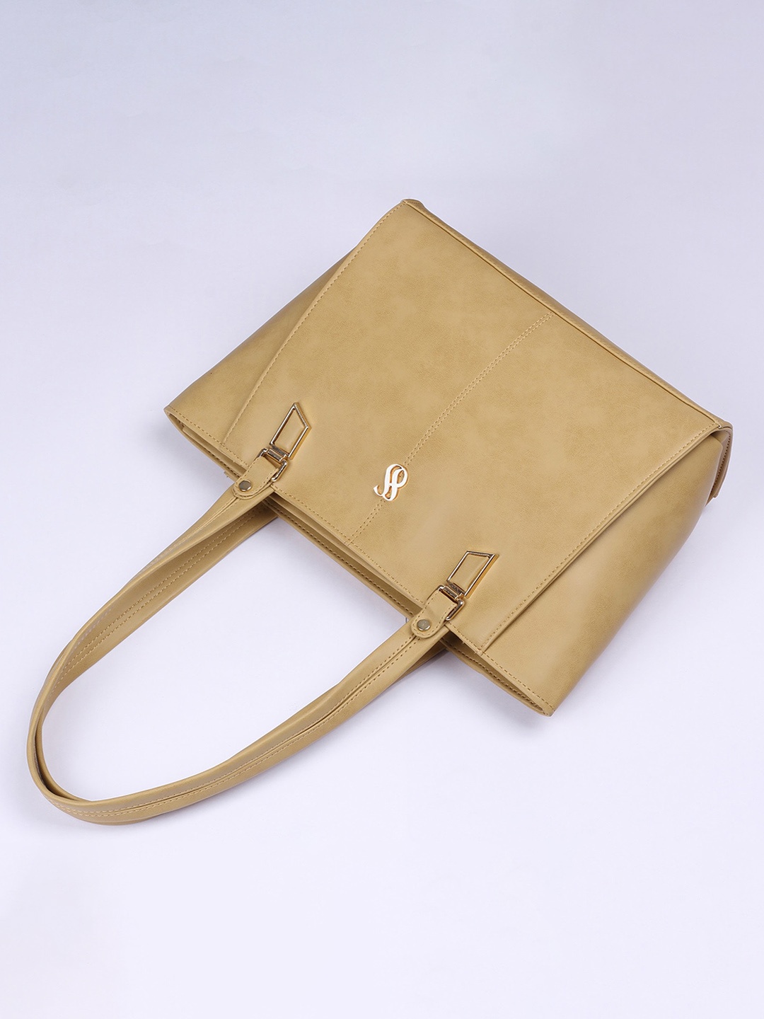 

Fostelo Structured Shoulder Bag, Beige