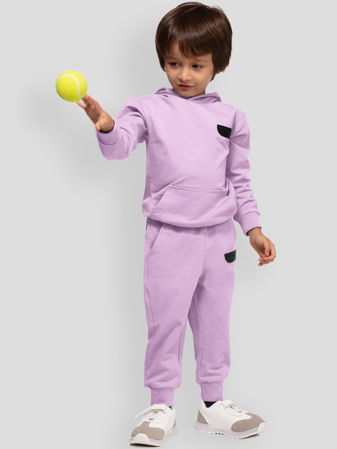

PANGOLIN Boys Hooded Sweatshirt, Purple