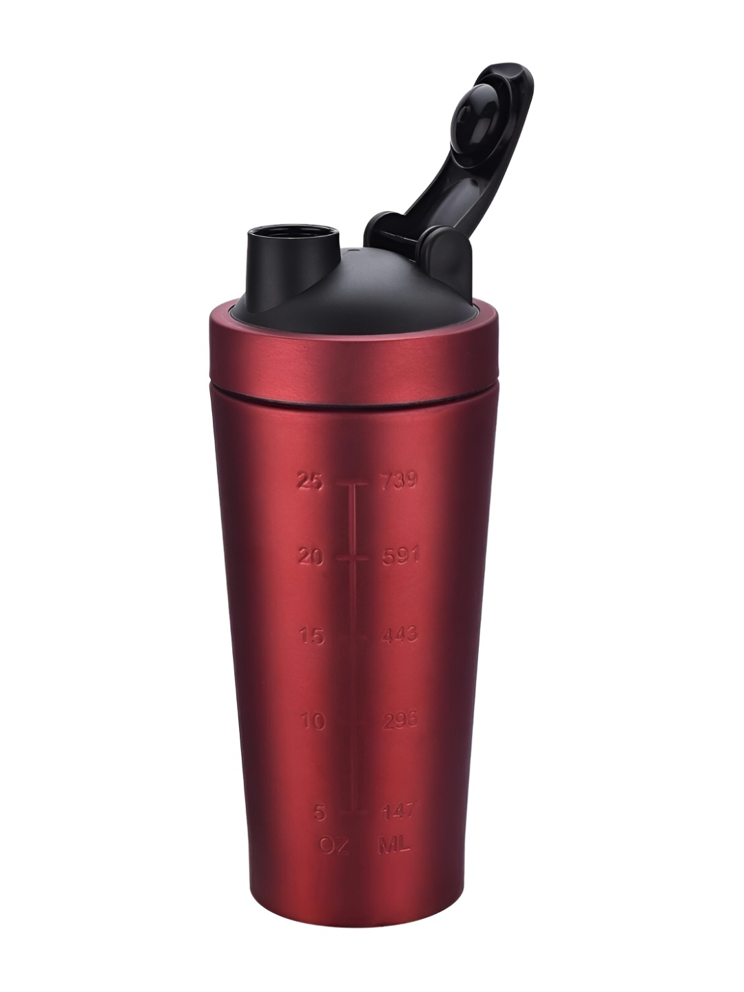 

Body Smith Red & Black Stainless Steel Shaker Water Bottle 700 ml