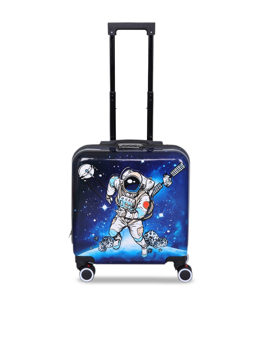 

Polo Class Kids Printed Hard-Sided Trolley Suitcase, Navy blue