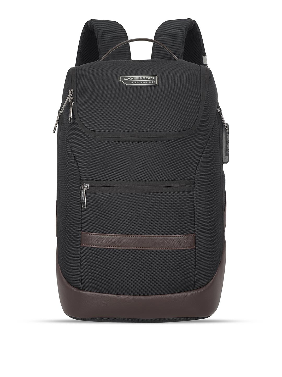 

LAVIE SPORT Unisex Anti-Theft Backpack - Up to 16 inch Laptop, Black