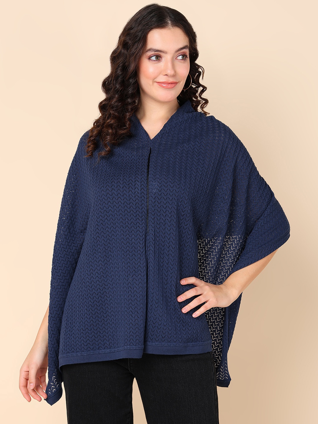 

House Of Zelena Self Designed Maternity Shrug, Blue