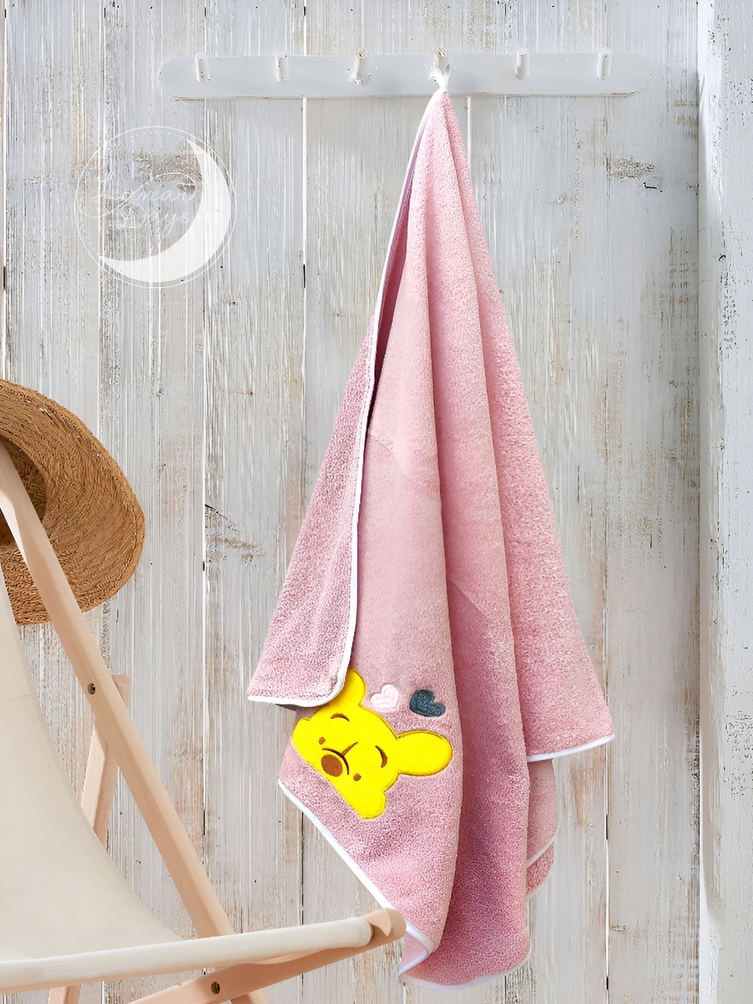 

Lunar Days Pink Bath Towel