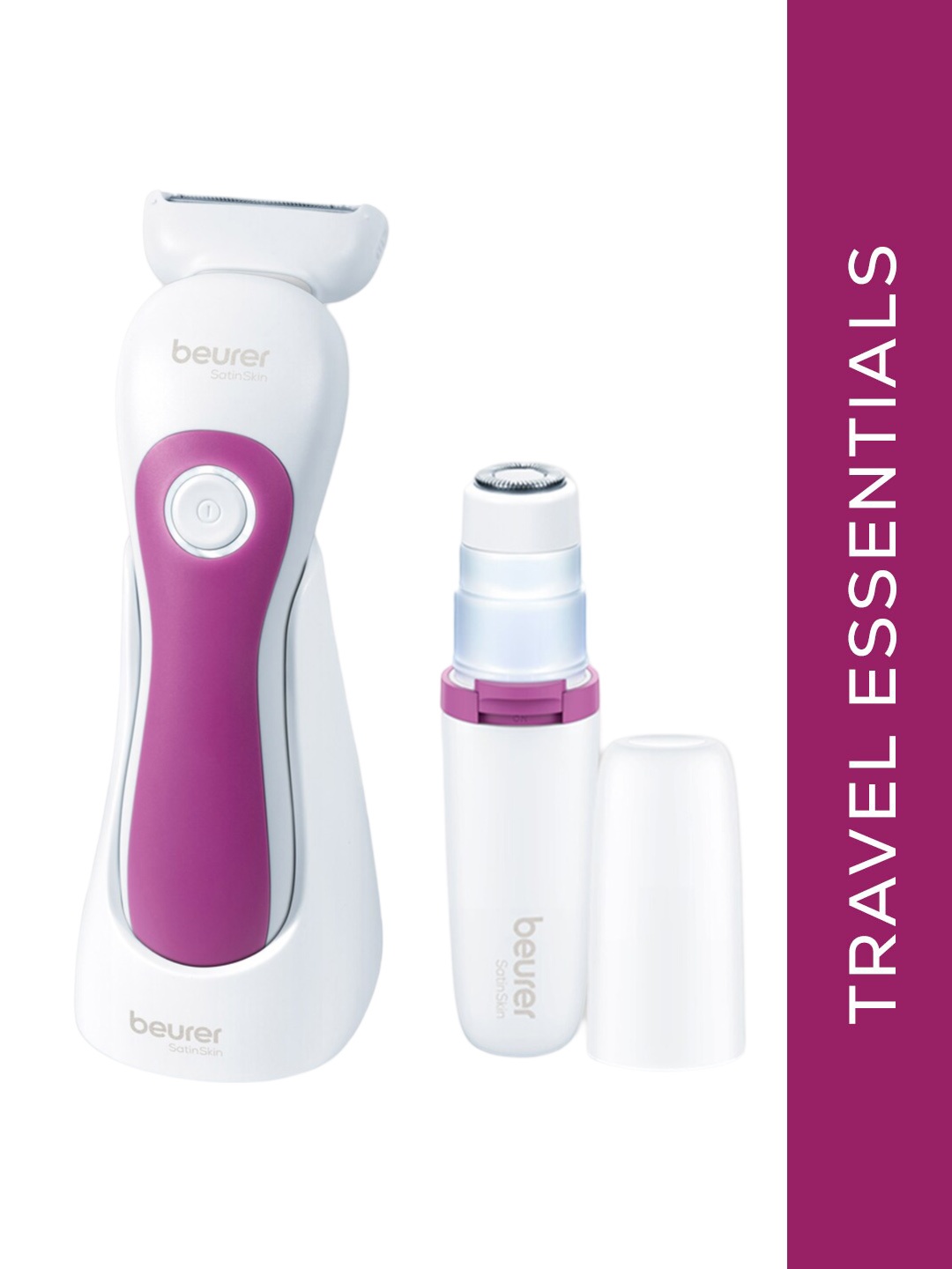 

beurer HL36HL16 Body Trimmer & Face Epilator Combo - Purple & White