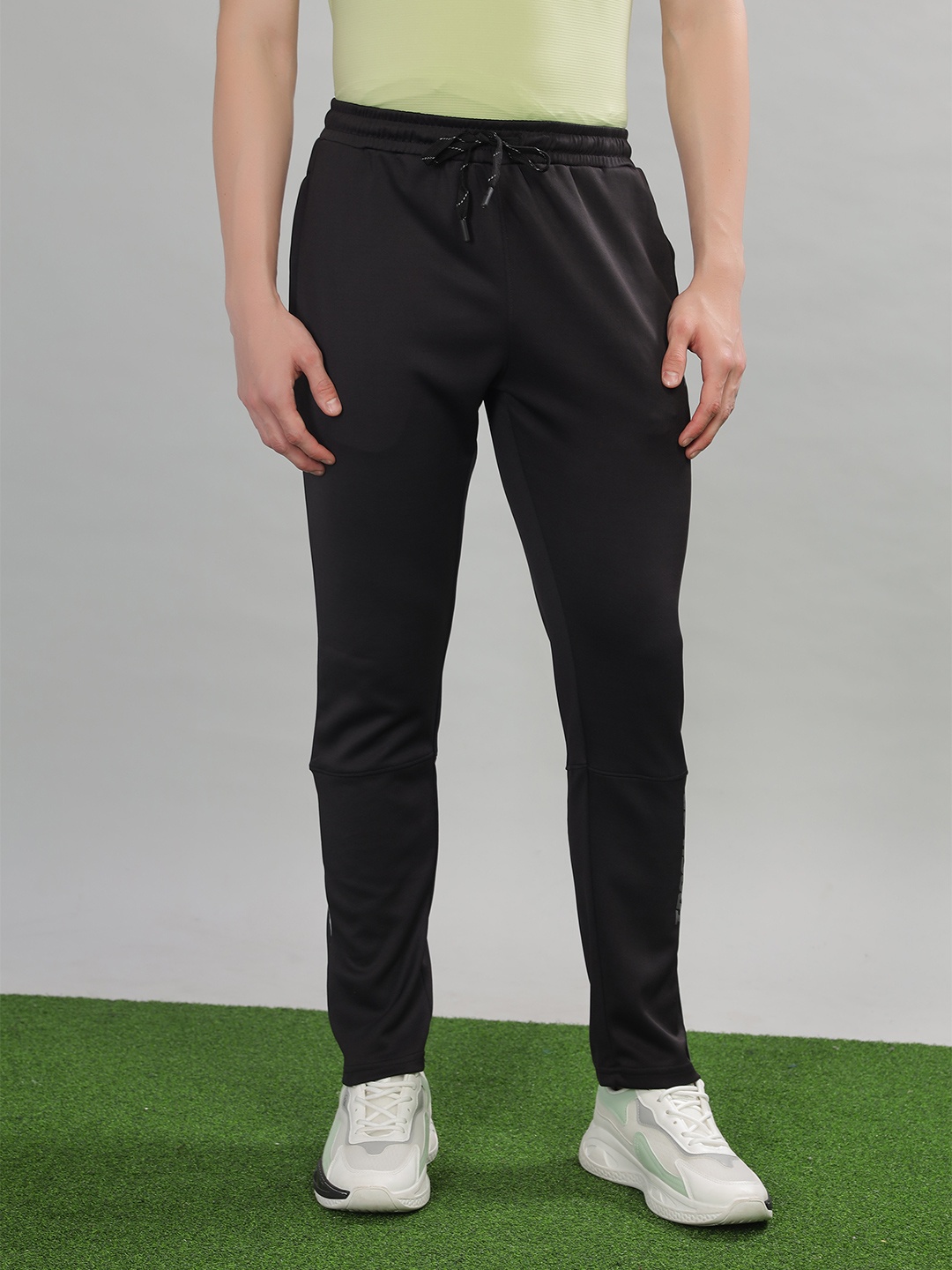

Force NXT Men Anti Viral Anti Odour Cool Sports Track Pants, Black