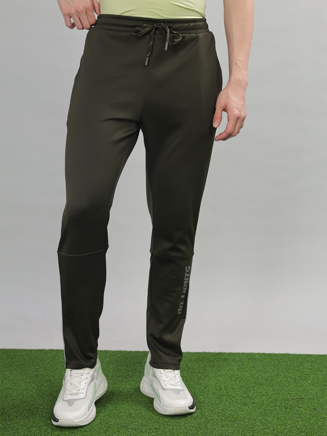 Force NXT Men Anti Viral Anti Odour Cool Sports Track Pant, Olive