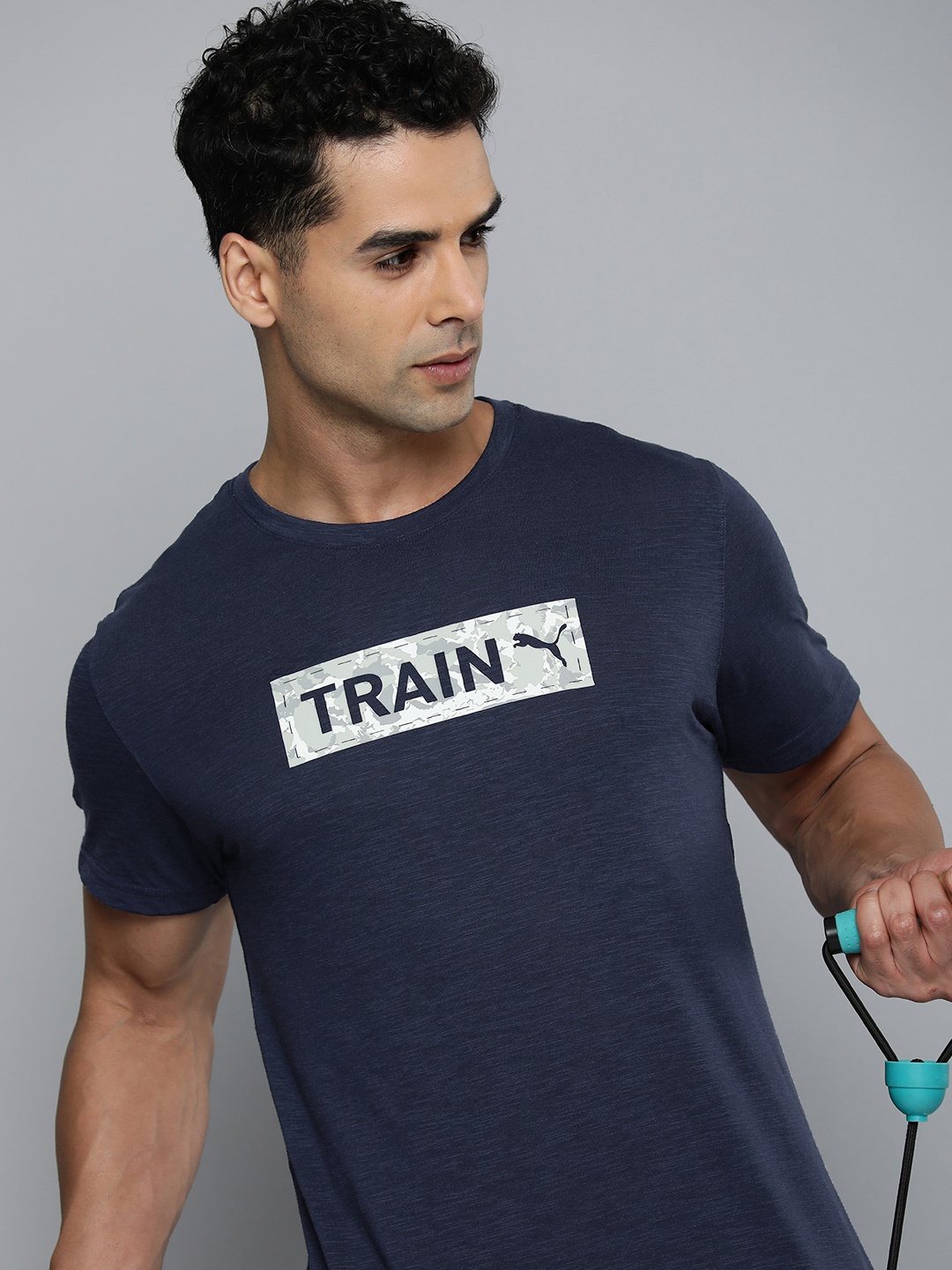 

Puma dryCELL Printed Training T-shirt, Blue