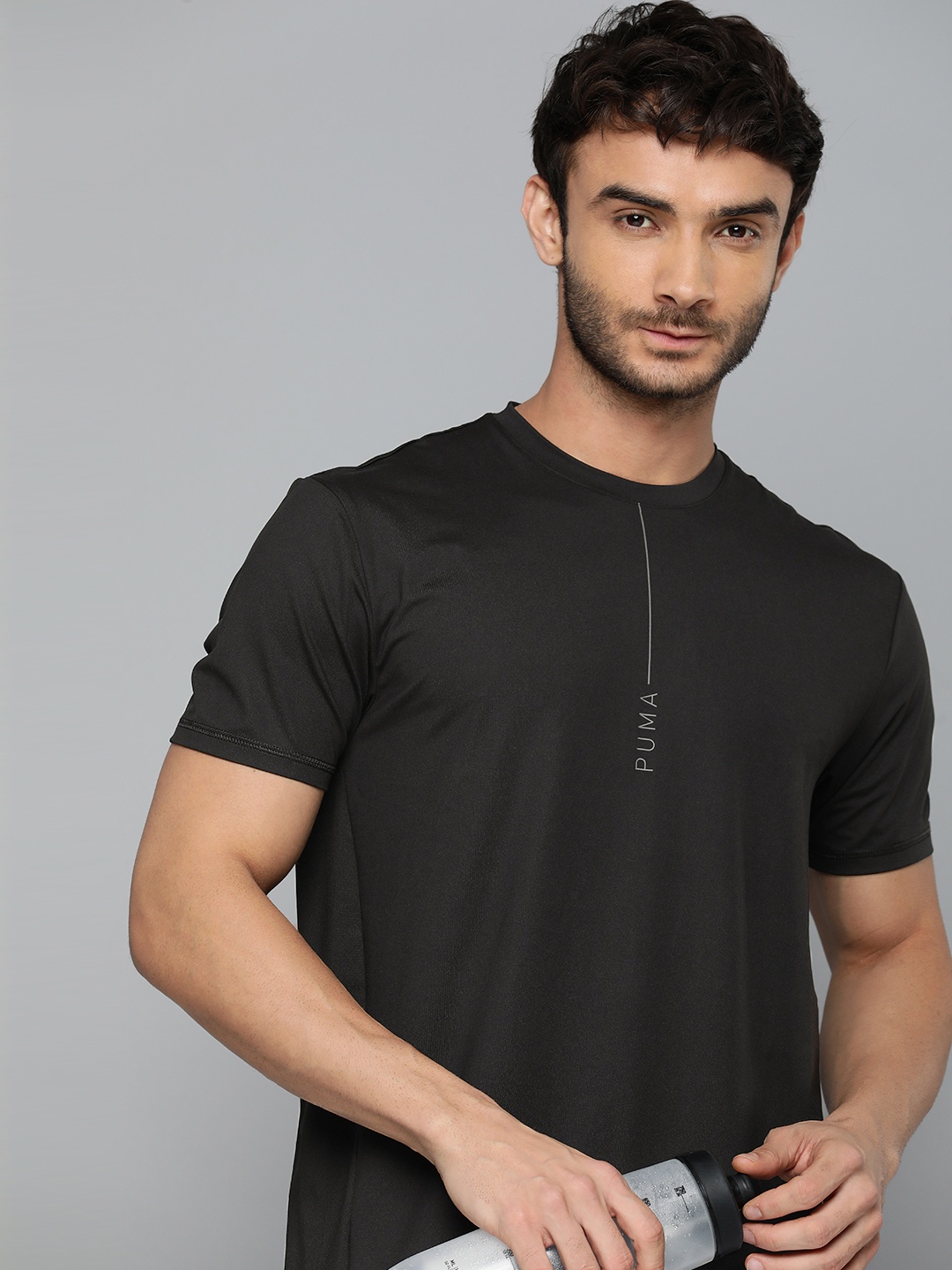 

Puma Men Yogini Lite Mesh T-shirt, Black