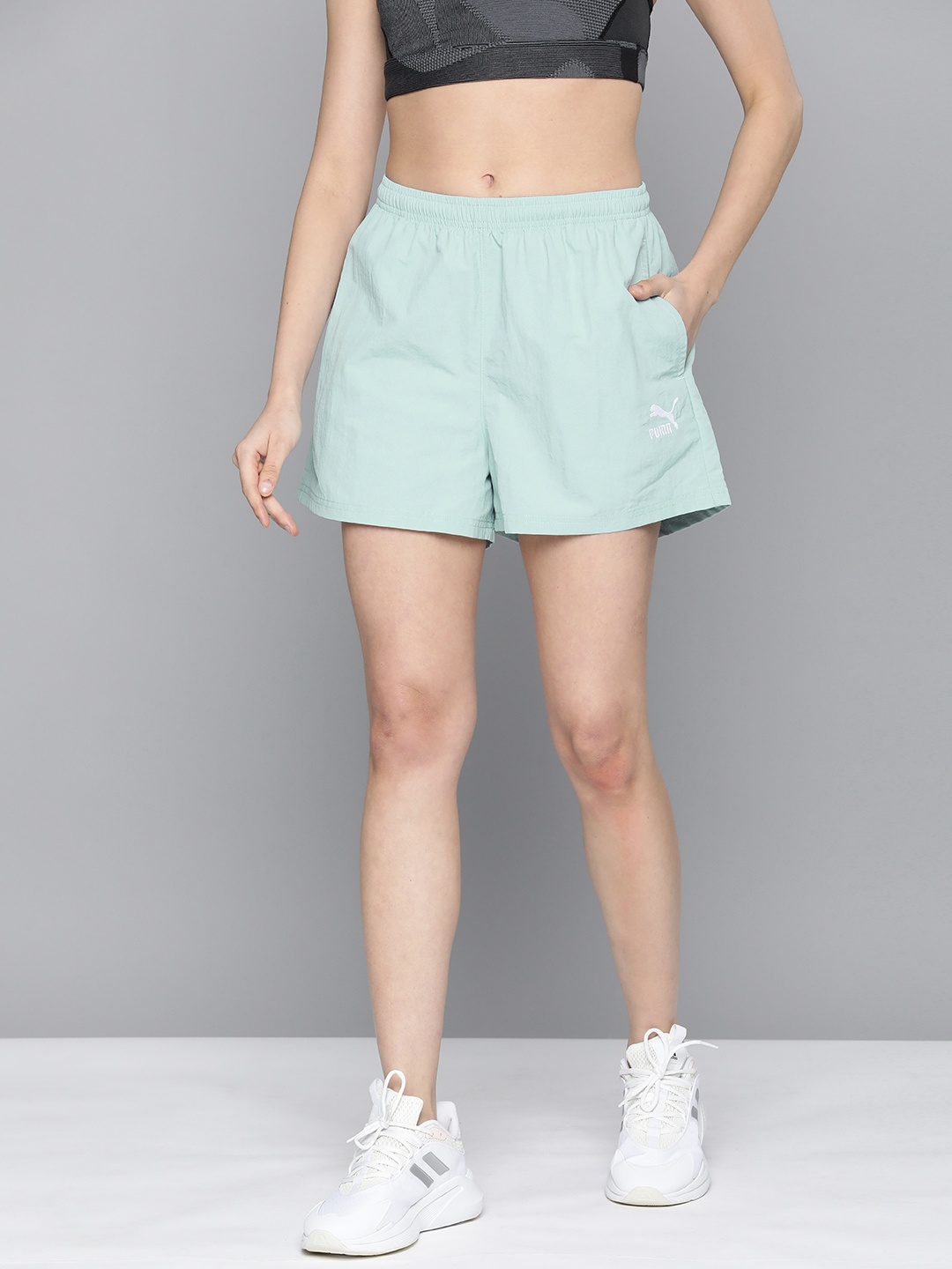 

Puma Women Classics A-Line Shorts, Blue