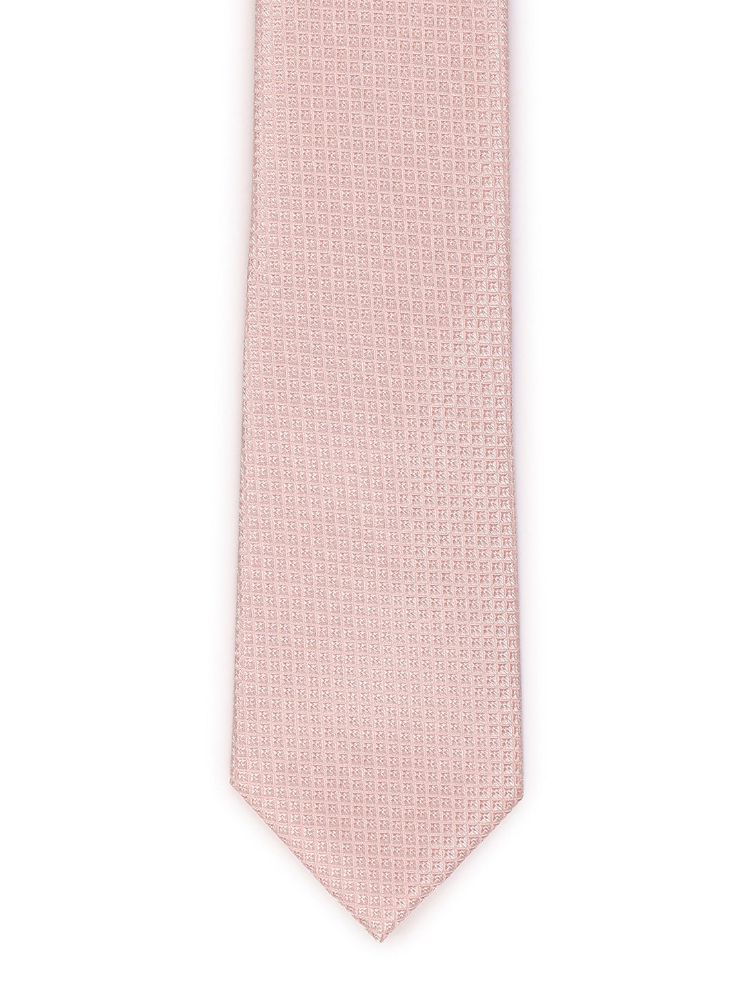 

Arrow Men Woven Design Broad Tie, Pink