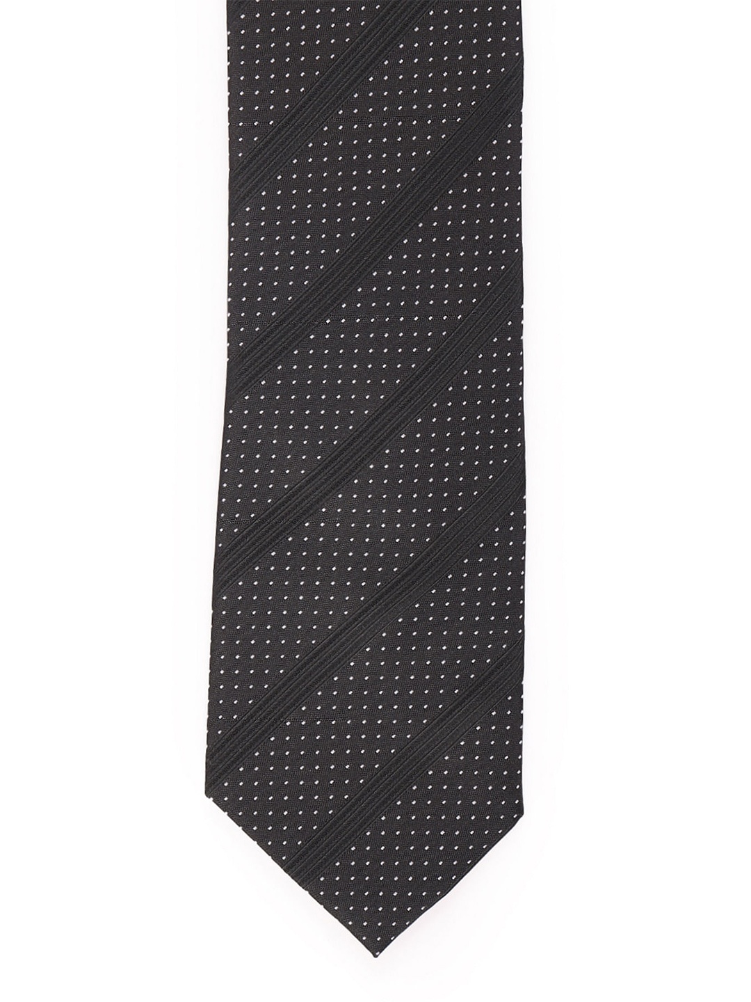 

Arrow Men Woven Design Broad Tie, Black