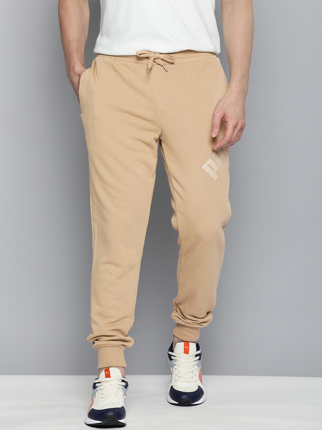 

PUMA Men Power Joggers, Beige