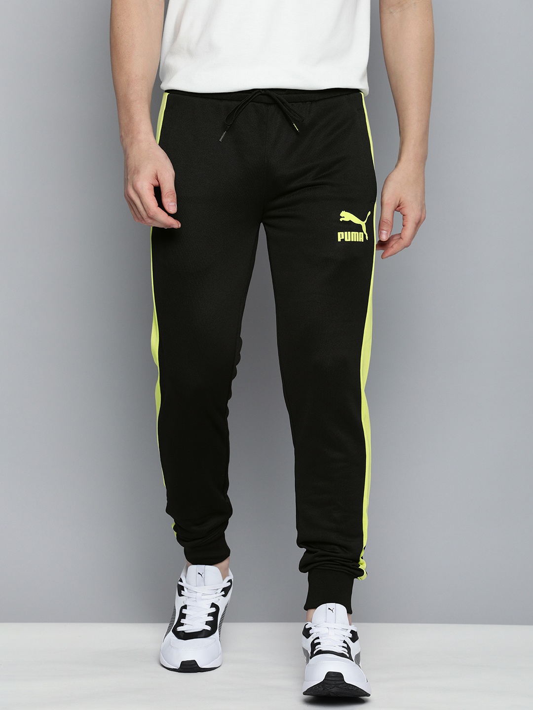 

Puma Men T7 Iconic Slim Fit Joggers, Black