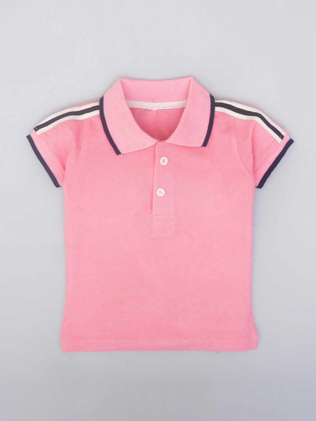 

BAESD Boys Polo Collar Cotton T-shirt, Pink