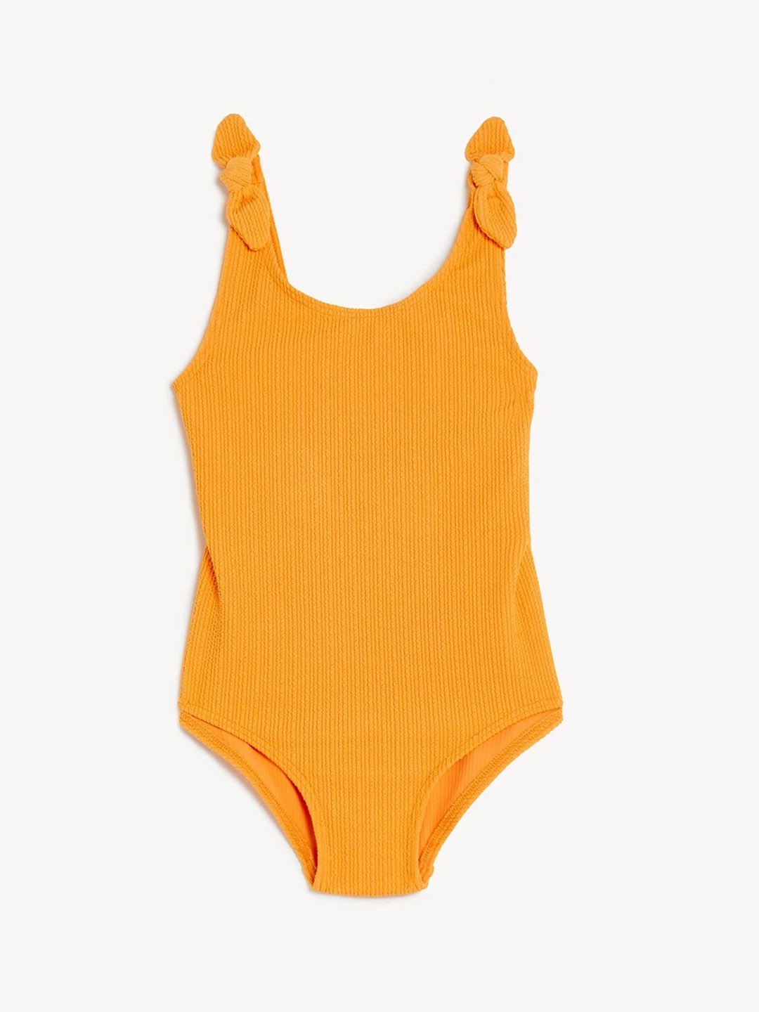 

Marks & Spencer Girls Self Design Bodysuit, Orange