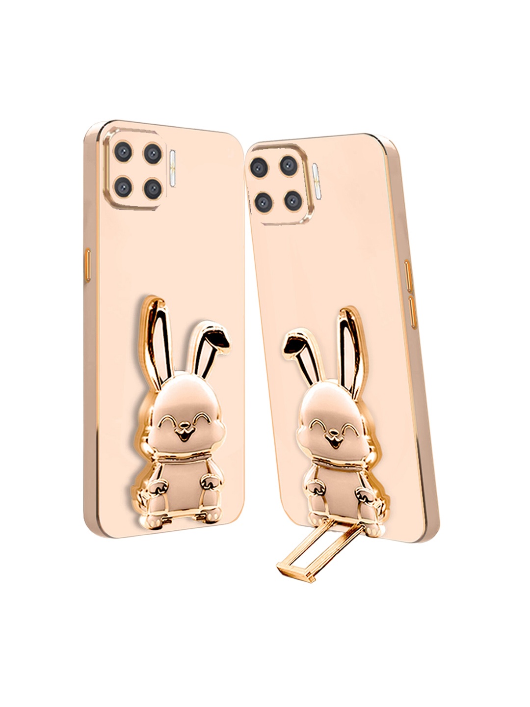 

Karwan Oppo F19 Pro Moblie Back Case, Pink