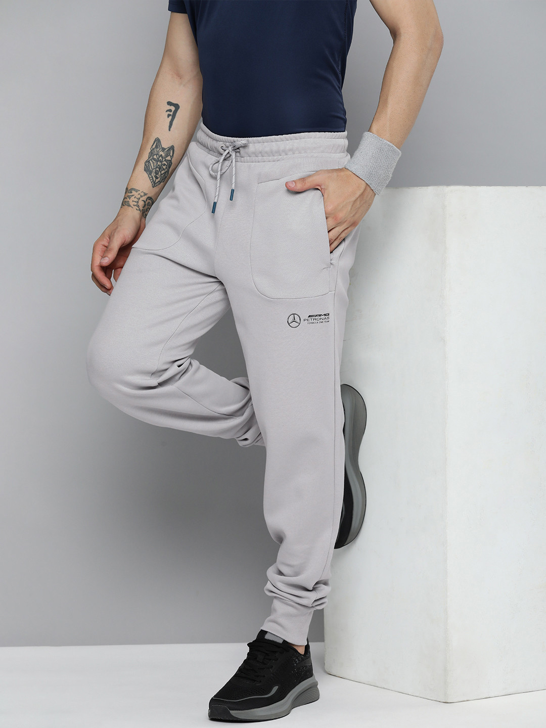 

PUMA Motorsport Men Mercedes-AMG Petronas Motorsport Joggers, Grey