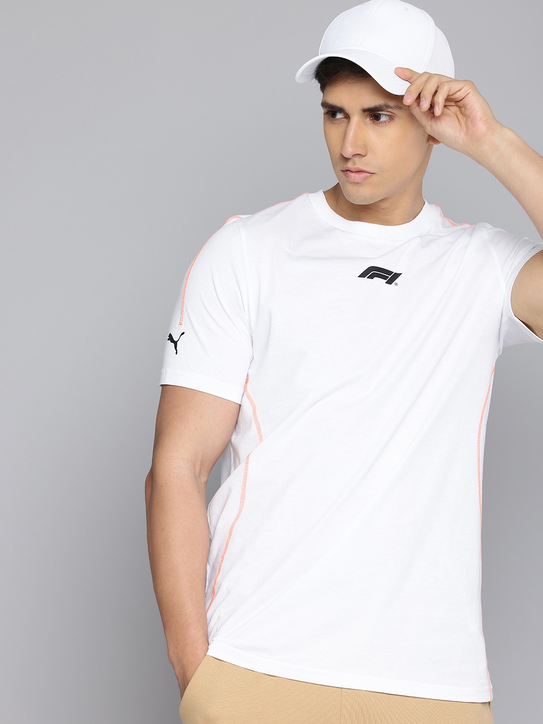 

PUMA Motorsport Scuderia Ferrari Formula 1 Printed T-shirt, White