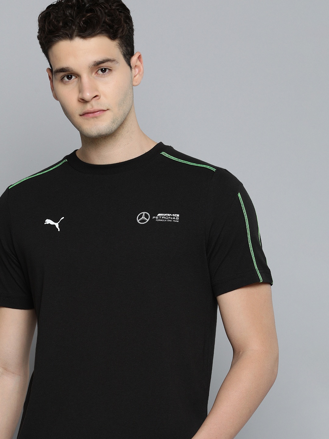 

PUMA Motorsport Men Mercedes AMG Petronas MT7 T-shirt, Black