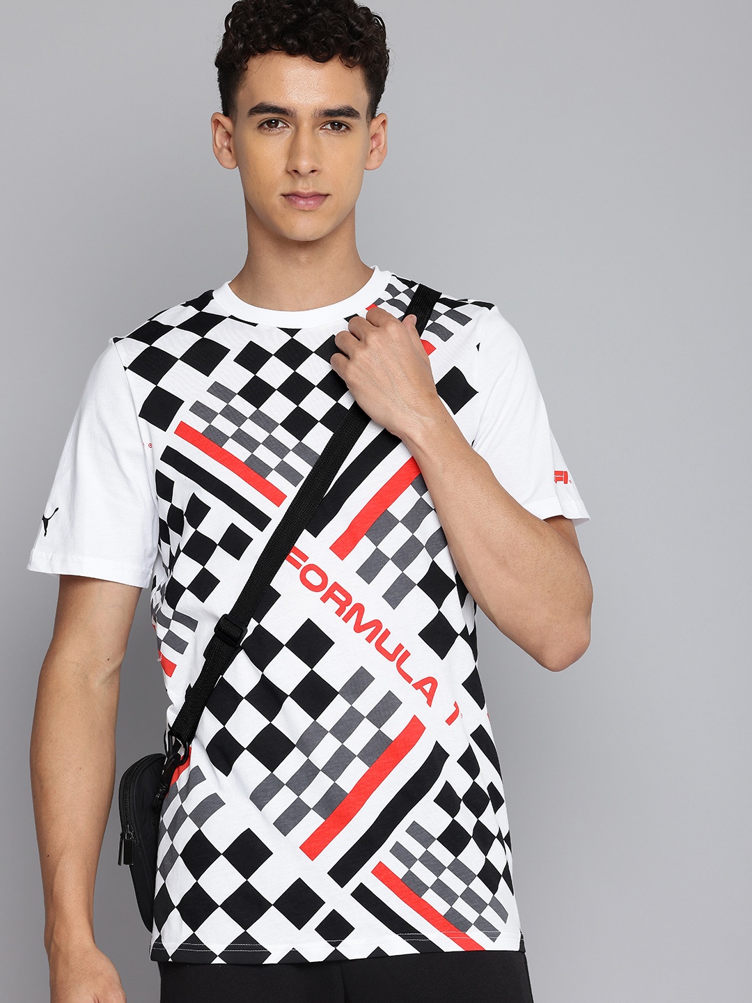 PUMA Motorsport Scuderia Ferrari Formula 1 Printed T-shirt, White
