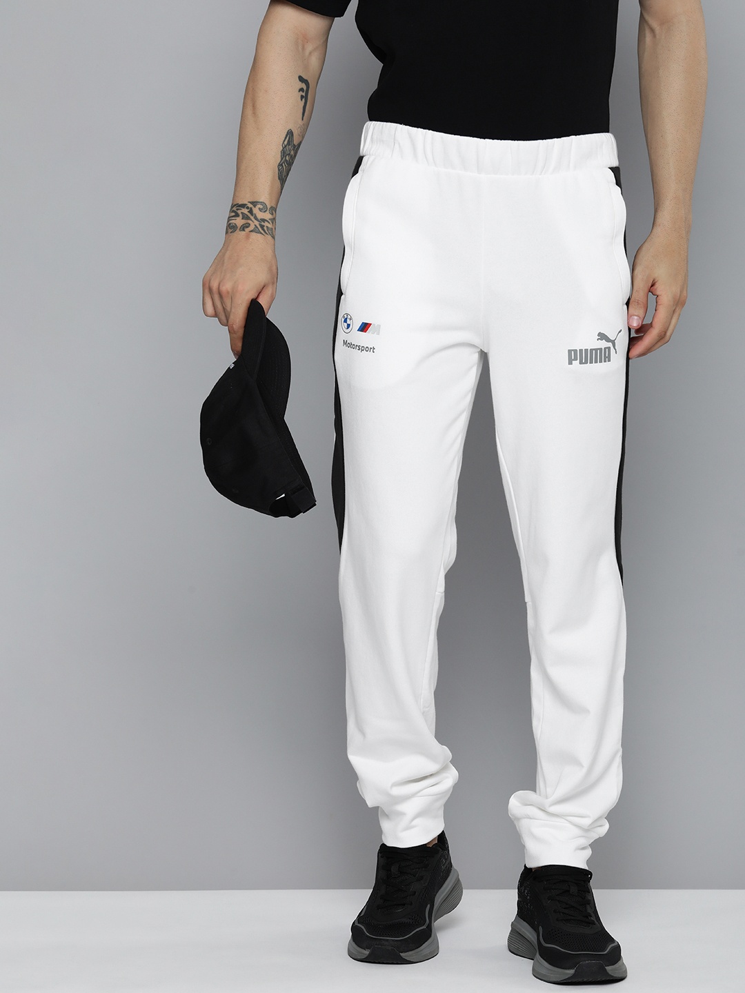 

PUMA Motorsport Men Pure Cotton BMW M Motorsport MT7+ Joggers, White