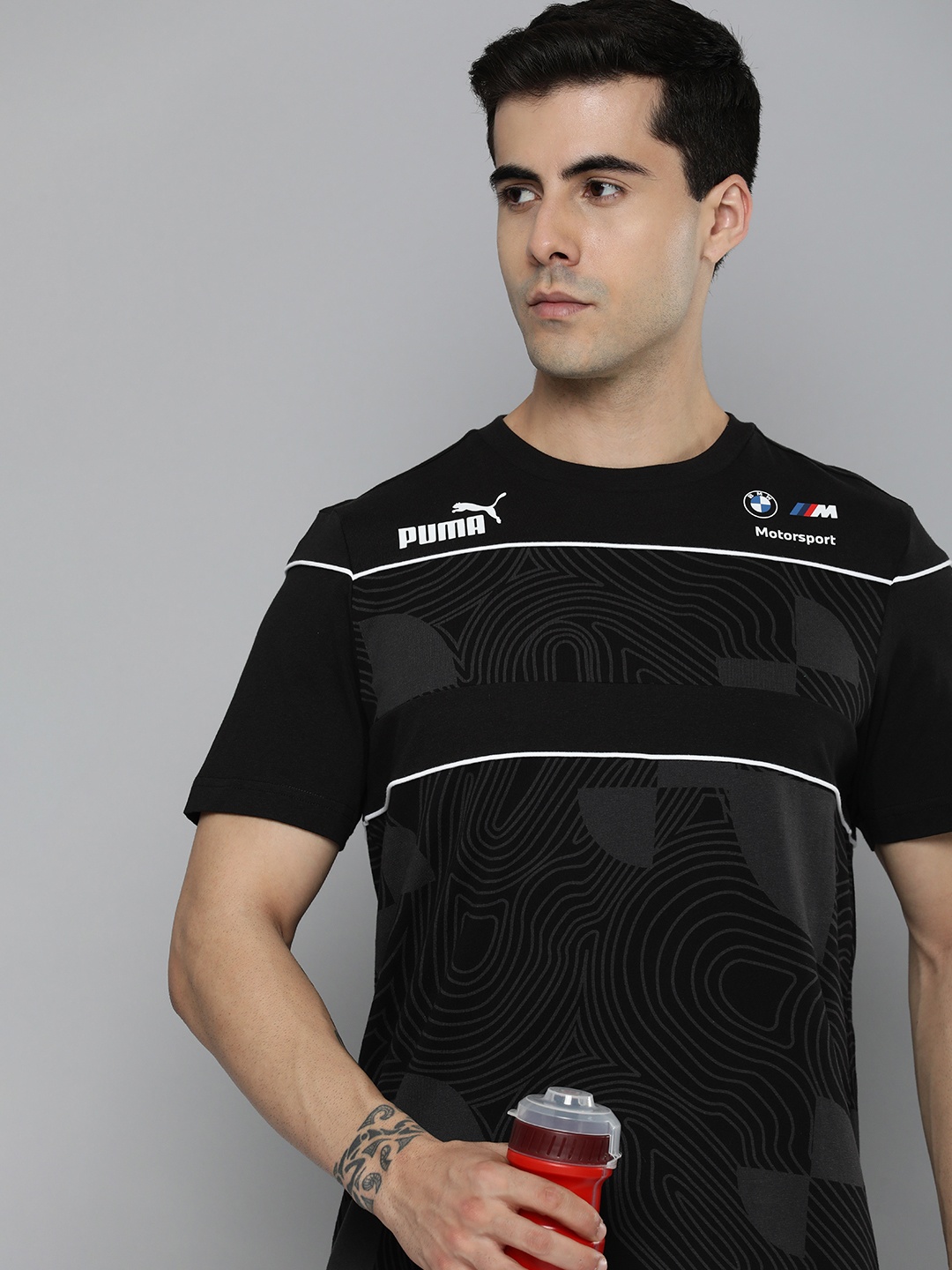 

PUMA Motorsport Printed Pure Cotton BMW SDS T-shirt, Black
