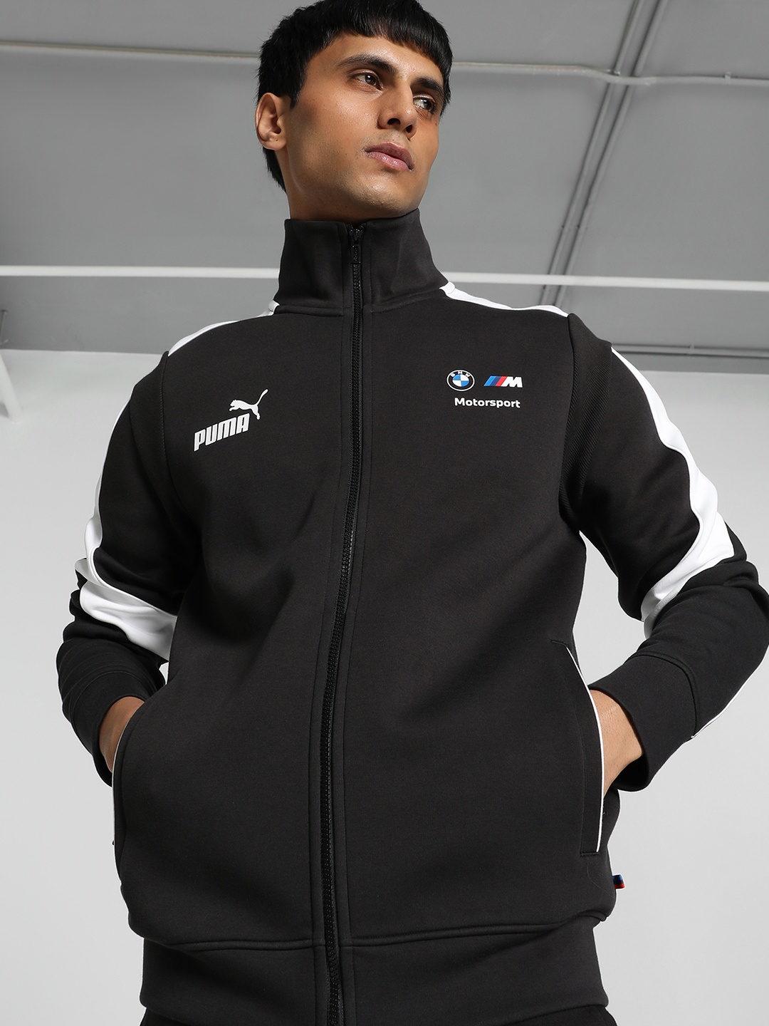 

PUMA Motorsport BMW MT7 dryCELL Slim Fit Sporty Jacket, Black