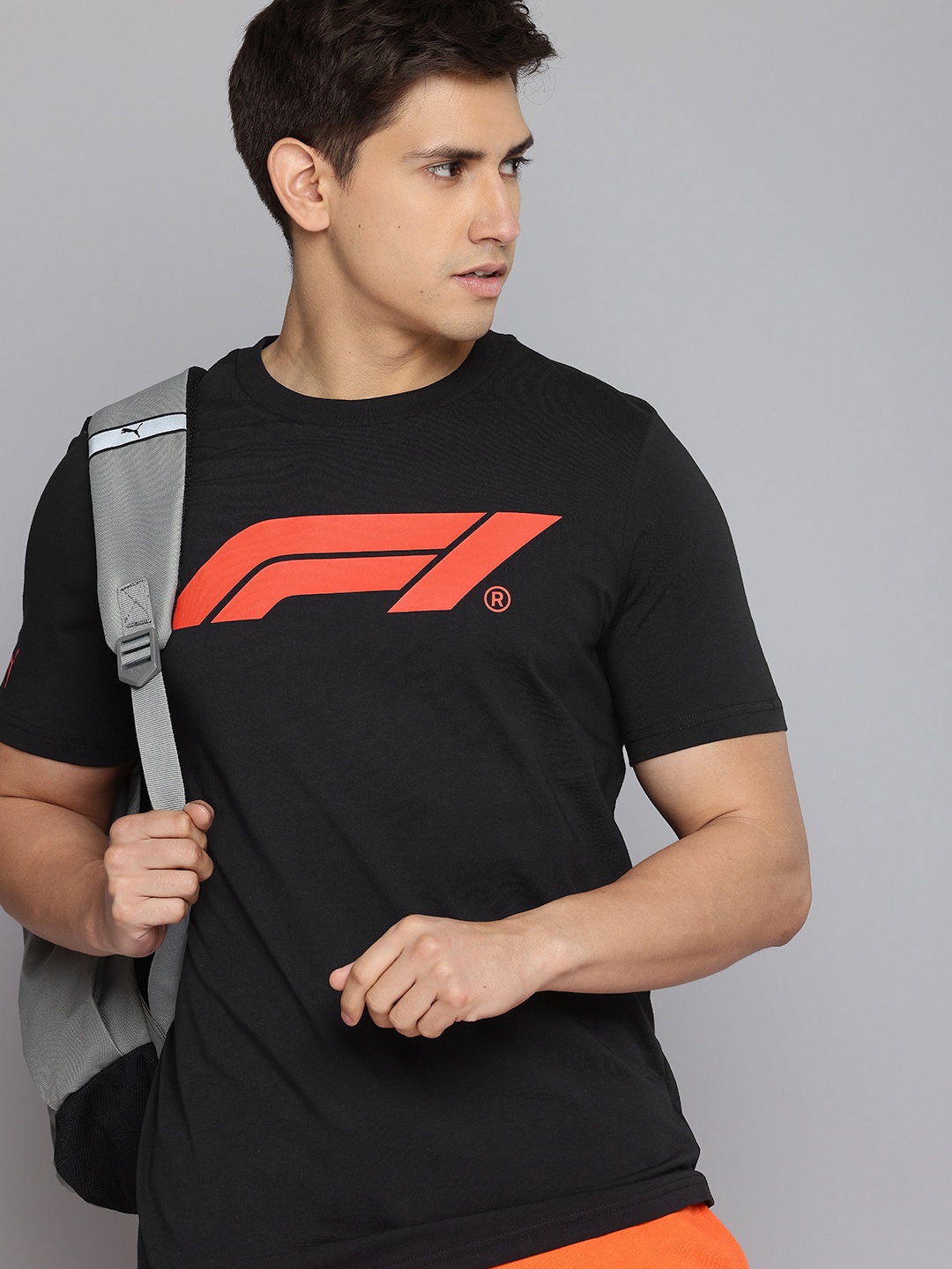 

PUMA Motorsport Pure Cotton F1 Printed T-shirt, Black